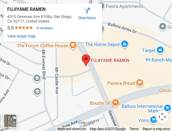 Location, 4310 Genesee Ave 108A, San Diego, CA 92117